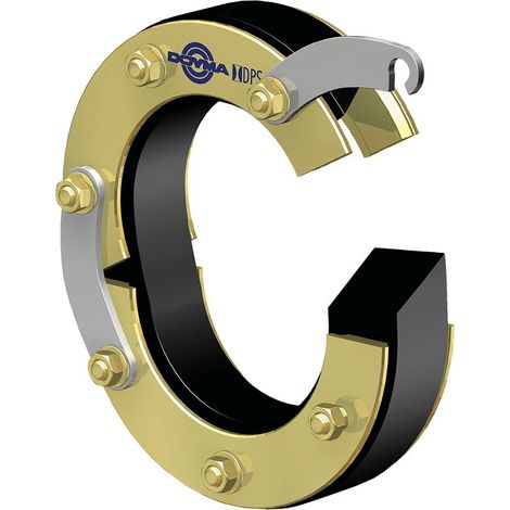 Curaflex Quick in A Dicht.ggv DN100 f.Rohr/Kabel aussen 41-45mm