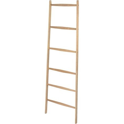 Escalera-toallero Acina - toallero perchero certificado FSC® - (1/4)