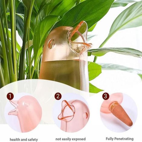 Boule D Arrosage - Verre - 125 Ml - Pour Plantes D Interieur - 2 Unites (1/5)