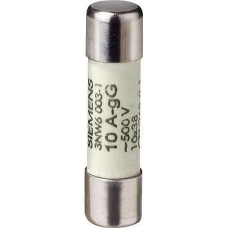 Inserto fusibile a cilindro 16A 500V (1/3)