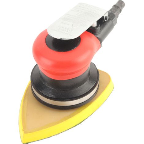 Beyamis Ponceuse pneumatique à tête triangulaire, modes de vibration longs, ponceuse à air légère, machine de polissage, 10 000 tr/min (1/5)