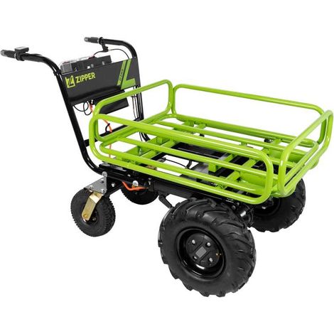 Carriola elettrica carrello a batteria 40v 400w 300 kg Zipper zi-ewb350 (1/4)