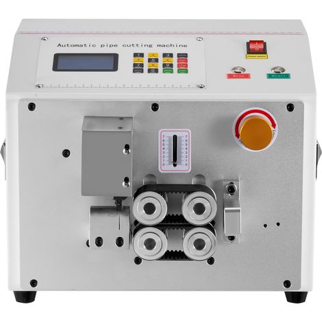 Mophorn Automatische Schrumpfschlauch-Schneidemaschine mit LCD-Display, Schnittdurchmesser von 1–20 mm, Schnittlänge von 0,1–99999,9 mm, Silikonschläuche und flexible Wasserleitungen