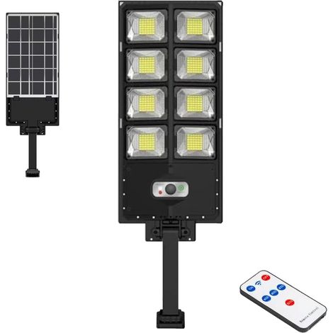Solar Led Lights Outdoor, Solar Powered Lights, 120-504 Pieces Punel with Remote Control, White Light 4000k Waterproof Solars Lighting, Outside Pathway Lightings, Pvc (1/5)