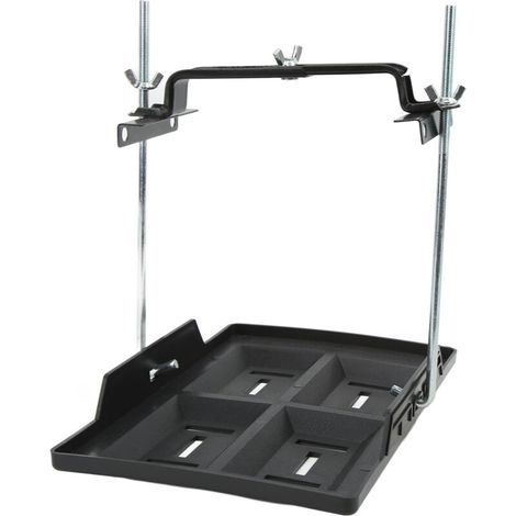 Jeffergarden Support de batterie de bateau de voiture robuste plateau de maintien avec support réglable universel pour Batteries de la série 27 30 31 (support 28 + 23) (1/5)