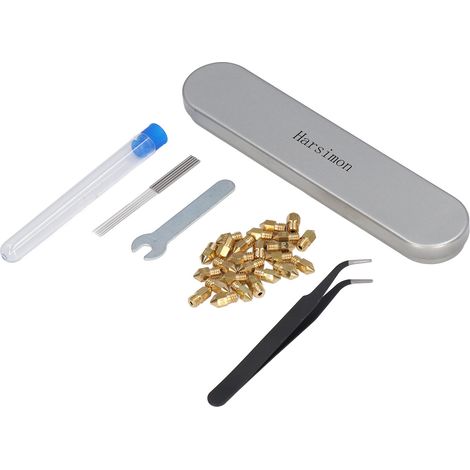 Kit d'aiguilles de nettoyage pour embouts plats MK8 (1/5)