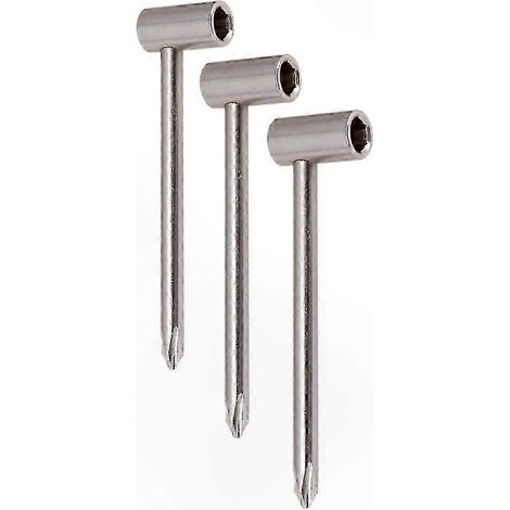 Halsspannschlüssel für Gitarren – Set mit 3 Wartungswerkzeugen, Größen 7 mm/8 mm/6,35 mm, Inbusschlüssel zur Halsstabjustierung, Wartungszubehör (1/5)