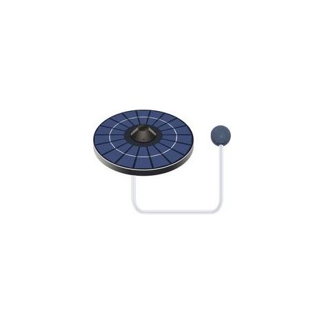 Aérator solaire pour étang, pompe à oxygène avec tuyau et pierre à air, aérateur flottant pour bassin à poissons, fontaine décorative et système de circulation d’eau (1/5)