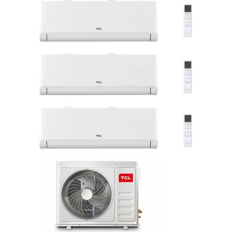 TCL Climatizzatore Trial split Inverter BreezeIN P5 serie SN 9+9+18 P5S0 con MT2730 Wi-Fi R-32 Classe A++