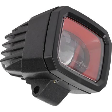 Feu de sécurité pour chariot élévateur, lampe de signalisation LED haute luminosité 6000K, alliage d'aluminium, rouge, 12 V CC (1/5)