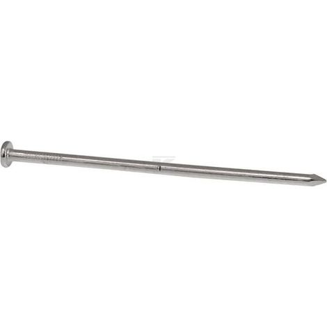 Clous - Acier Zingué - Diamètre 3 mm - Longueur 76 mm - Pour Charpente et Menuiserie - 1 kg
