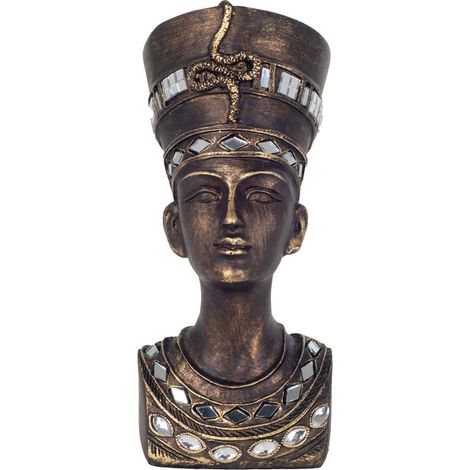 Figura egiziana in resina marrone Collezione Classic 18 cm - Decorazione per la casa