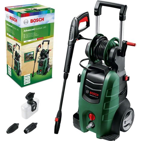 Bosch Hochdruckreiniger AdvancedAquatak 140 (2100 Watt, max. Druck: 140 Bar, max. Fördermenge: 450 l/h, 3 Zubehörteile)