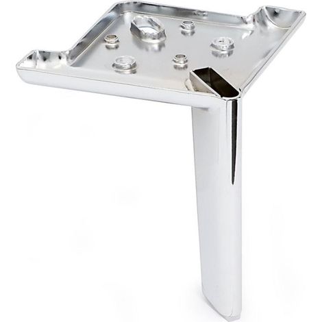 Q&ampQ pata metálica modelo line acabado cromo altura (h) 150 , La pata metálica modelo Line es ideal para sofás y muebles, fabricada en metal duradero con un a