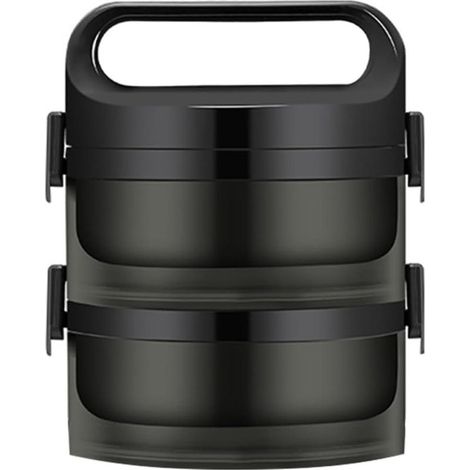 Boîte à bento Ciieeo en acier inoxydable avec isolation thermique (1/5)