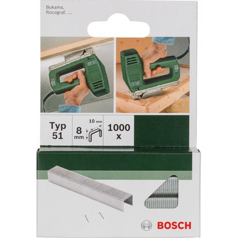 Bosch Tacker/pins/nails Flat Wire Staple Type 51 2609255832