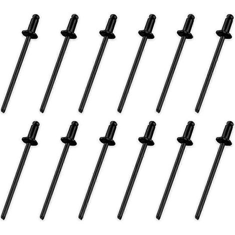 Pièces de rechange en acier inoxydable pour rivets d'étiquette VIN, compatibles avec les fixations d'étiquettes de garniture de tableau de bord de porte GM, Chrysler et AMC. (1/5)