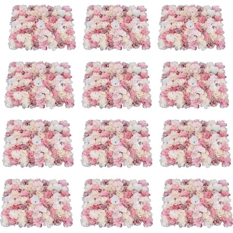 Künstliche Blumen, 12er-Pack, realistisches Design, mehrfarbig (1/2)