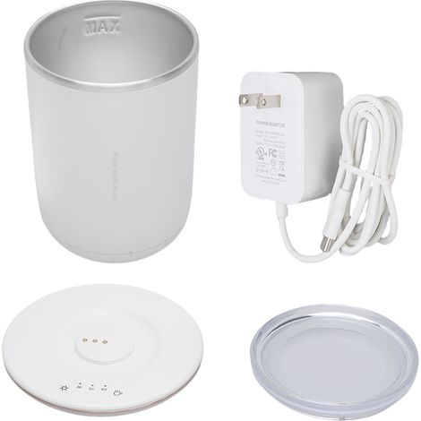 Tasse à Café Chauffante et Mélangeuse Acier Inoxydable 300ml Type 2 Autonome Réglage Température Électrique Pratique Bureau (1/5)