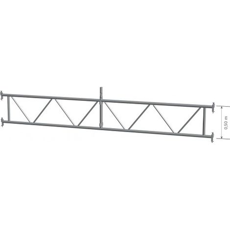 DUARIB - Poutre - hauteur : 0.5m - pour échafaudages F3000, F3000 ALU et MULTI 4X - acier