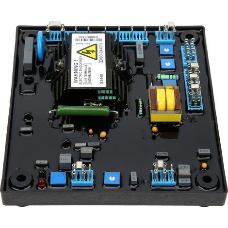 Régulateur de tension de générateur sans balais, stabilisateur AVR réglable à haute résistance SX440 (1/5)