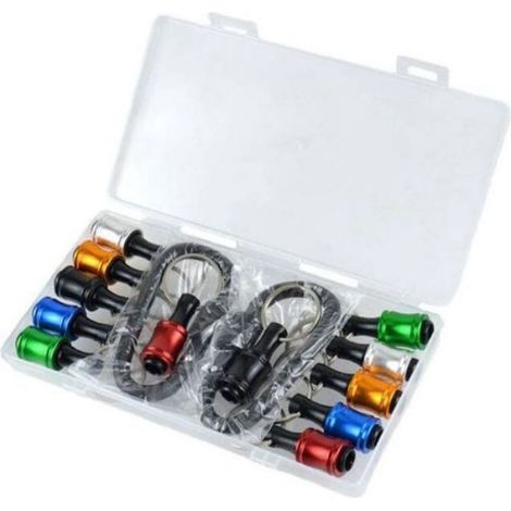 Porte-Embouts - Douille 1/4 Pouces - Tige Hexagonale Pour Tournevis A Percussion - Lot De 12 (1/5)