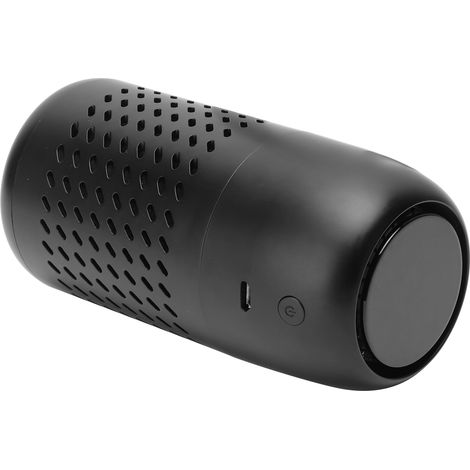 Purificateur d'air portable professionnel à ions négatifs pour chambre à coucher, maison et bureau (noir) (1/5)