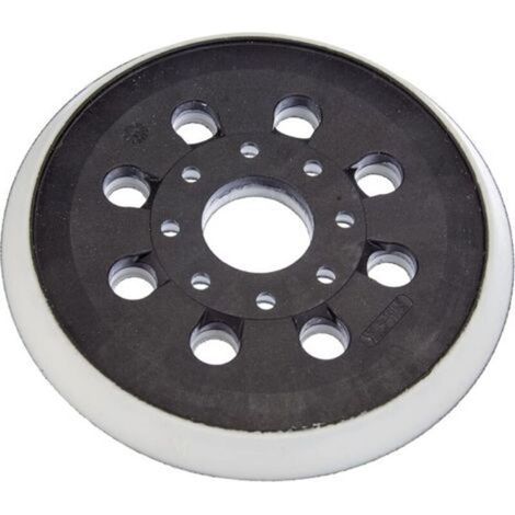 Plaque de ponçage mi-dure pour ponceuse excentrique GEX 125-1 AE Professional – Diamètre 125 mm, fixation auto-agrippante (1/5)