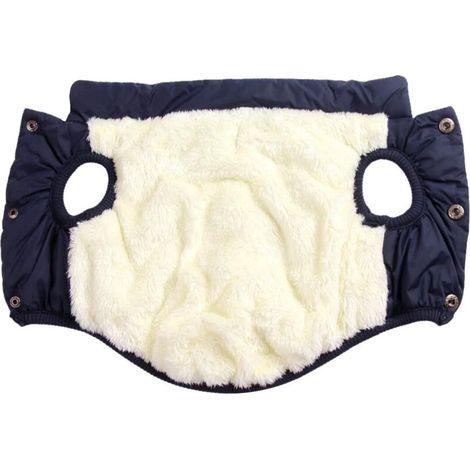Cappotto foderato per cani, ideale per l'inverno e il freddo, morbido (1/3)