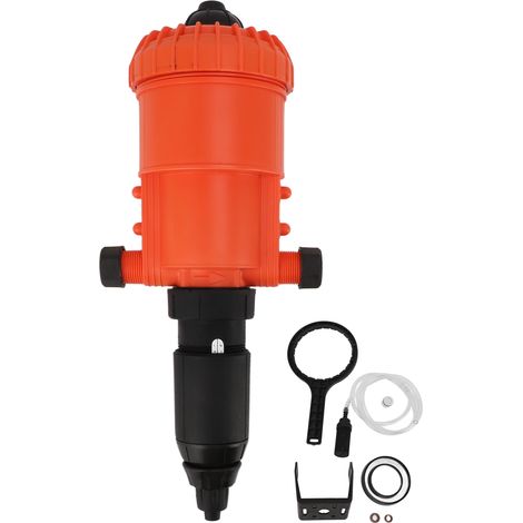 Injecteur d'engrais réglable G3/4 filetage mâle pompe doseuse automatique alimentée par eau pour l'industrie de l'irrigation goutte à goutte jardin bétail 1 à 5 %