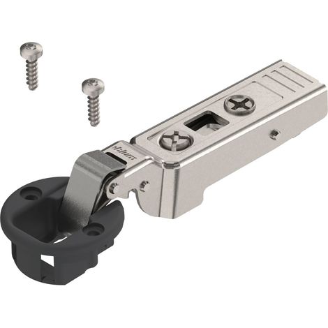 Blum CLIP top Scharnier Glastür,Mittel 94°Tst.4,5-7mm,Anschr