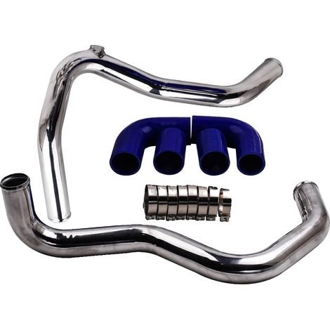 Kit de tuyau d'intercooler, aluminium de haute qualité, diamètre de 2,5", compatible avec Skoda Fabia MK1 2002-2007, flux d'air amélioré, installation en ajustement direct (1/5)