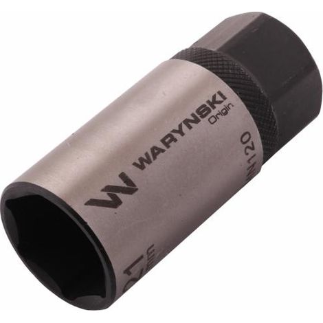 Douille pour bougie d'allumage 1/2" Waryński 21 mm (1/4)