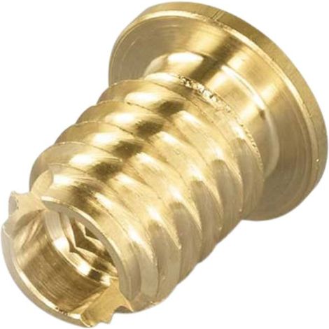 Insert AMTEC QUICKSERT avec Collerette M6X15.4 Laiton Type 1438 506 0154 (1/2)