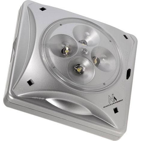 Lampada portatile mac-lean mce124 solare sensore crepuscolare