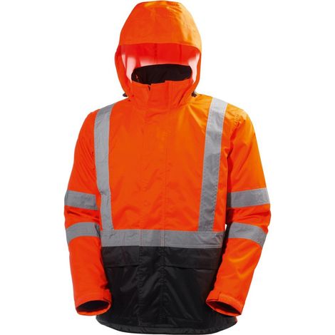 Helly Hansen Warn-Shell-Jacke ALTA Gr. L orange/charcoal (1/2)