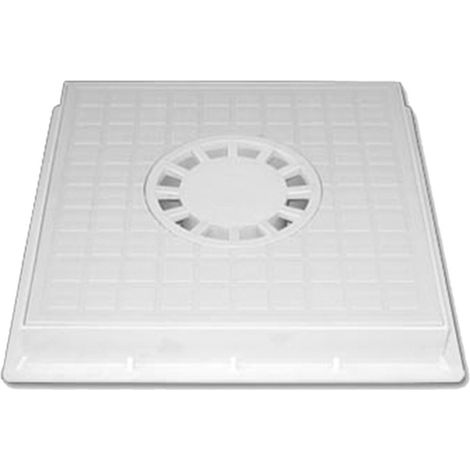 1PZ CHIUSINO CON SIFONE CENTRALE cm 30 x 30