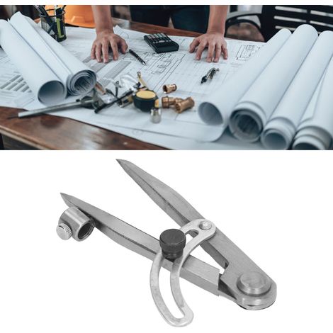 Jauge de ligne de 125 mm avec ailette et capuchon de stylo (1/5)
