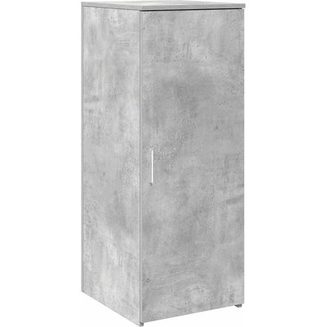 Maison Exclusive - Mobile Portaoggetti Grigio Cemento 40x45x103,5 cm in Truciolato