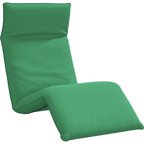 vidaXL Folding Sun lounger Green 175x54x8,5 cm Oxford Fabric
