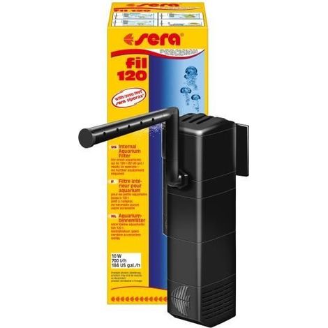 Interner Aquariumfilter sera fil 120 700 l/h 10 W (1/3)