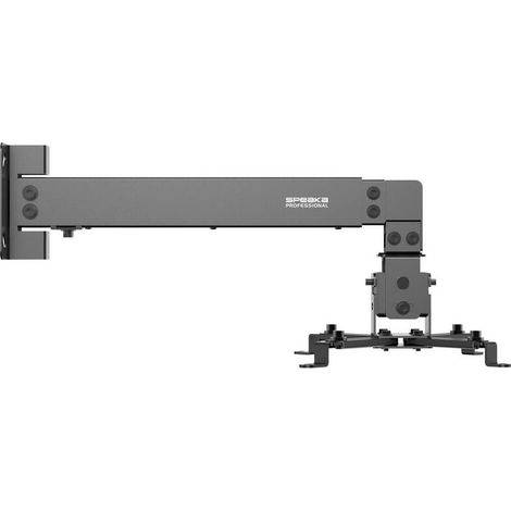 [GEBRAUCHT] B-Ware SpeaKa Professional Beamer-Wandhalterung drehbar neigbar schwarz 600mm max. (1/2)