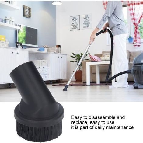 keenso brosse pour aspirateur 3 pièces brosse ronde pour aspirateur 35mm/1.38in diamètre intérieur brosse à poussière ronde (1/4)
