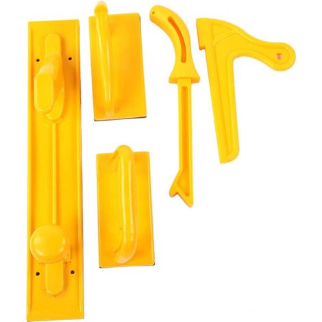 Sicherheits-Schiebeblock, Sicherheits-Schiebestock, 5 Stück, Sicherheits-Schiebeblock und Stick-Packung, Tischwerkzeuge für Holzbearbeitungsfräsen