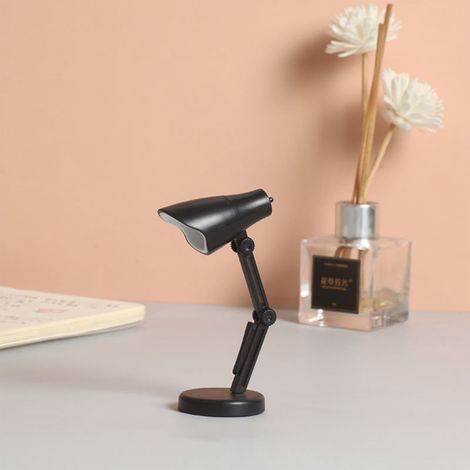 Veilleuse Mini - Fixation Magnétique - Lampe de Bureau Pliable - Lampe de Lecture pour Lit - 1 Pièce (1/3)