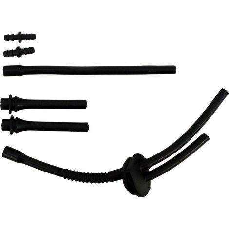 Jeu de durites essence pour tronçonneuse – Compatible Scheppach et Woodster – Remplacement d'origine – Pour modèles CSP10, CSP41, CSP2540