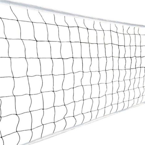 Filet de volley-ball extrieur avec corde en acier 96 m x 1 m - Convient pour la piscine lcole la pla Jardin piscine Piscine et sp (1/4)
