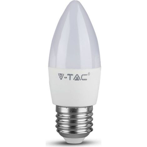 V-TAC VT-1821 Lampadina LED E27 5,5W candela Bianco freddo - 6400K (1/5)