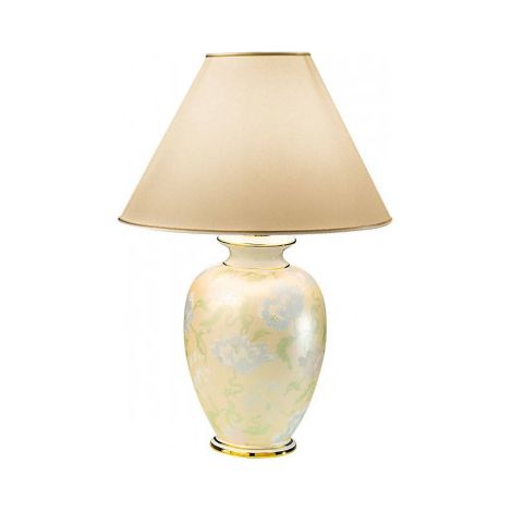Kolarz GIARDINO - Lampe de table Lifestyle Fabric Tapered Shade Or poli, 1x E27 (1/4)