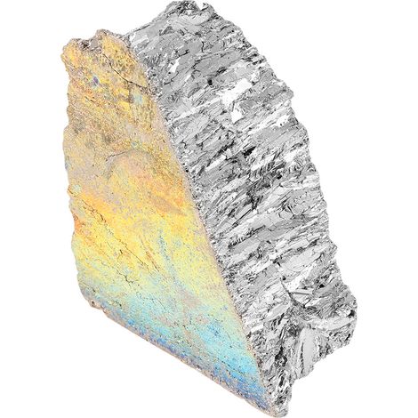 Lingot de bismuth de 1000 g, pur à 99,99 %, en géodes cristallines pour la fabrication de cristaux et d'appâts de pêche. (1/5)